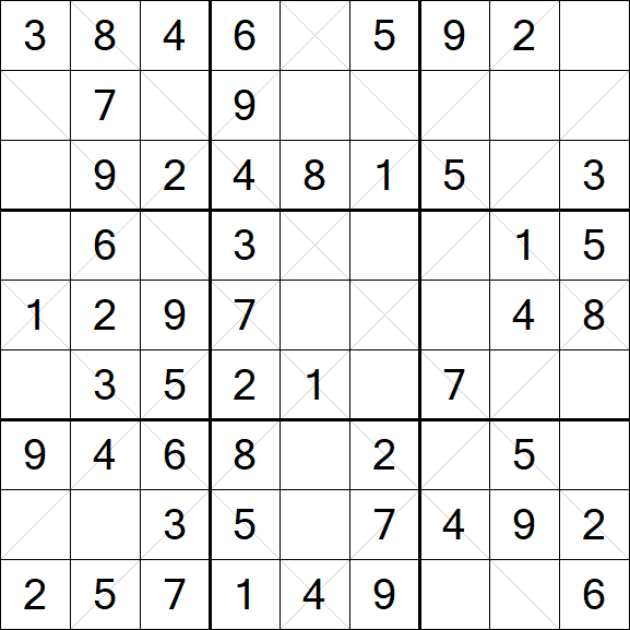Argyle Sudoku - Simple