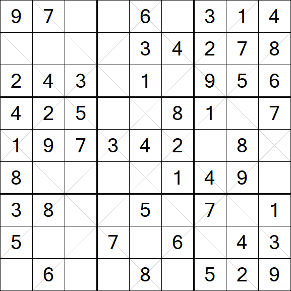 Argyle Sudoku - Simple