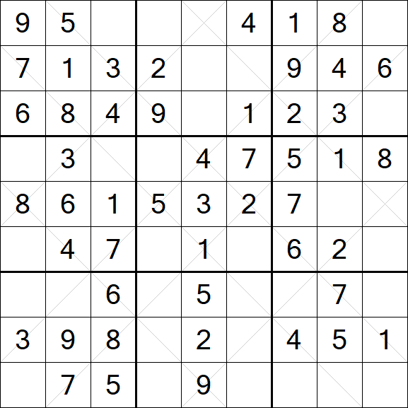 Argyle Sudoku - Simple