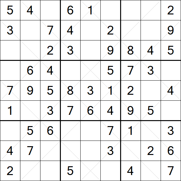 Argyle Sudoku - Einfach