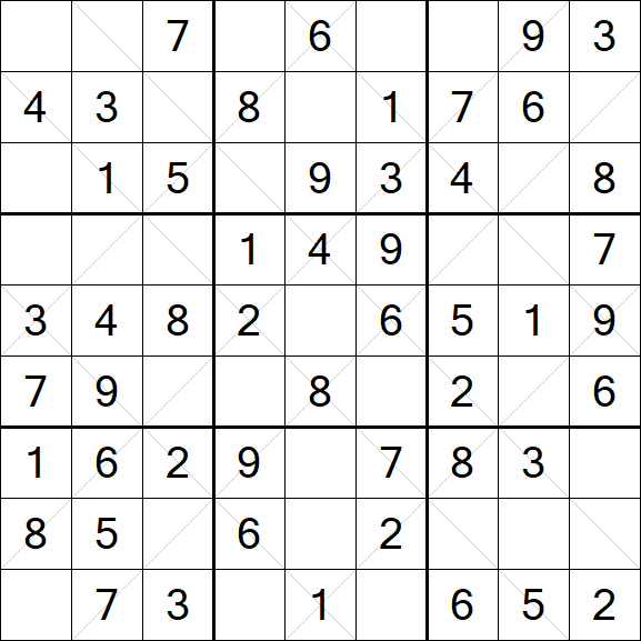 Argyle Sudoku - Einfach