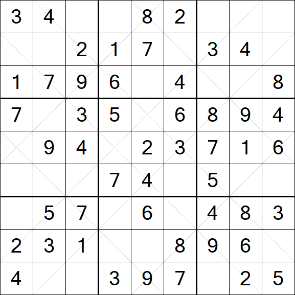 Argyle Sudoku - Einfach