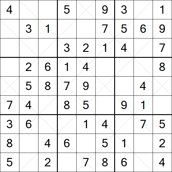 Argyle Sudoku - Einfach