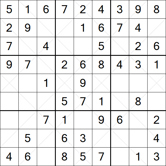 Argyle Sudoku - Einfach