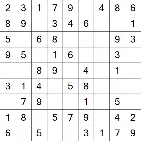Argyle Sudoku - Einfach