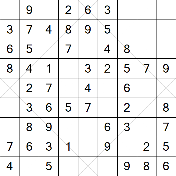 Argyle Sudoku - Einfach