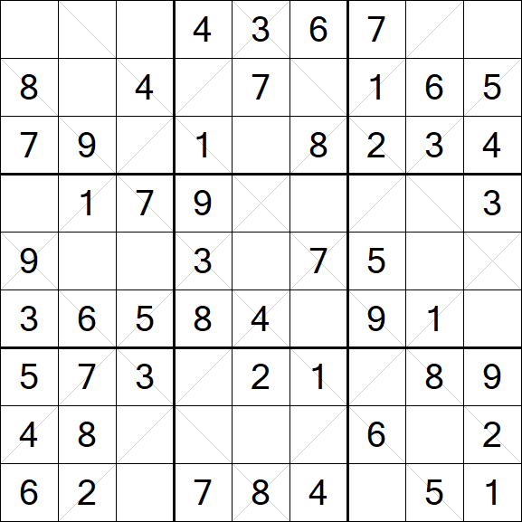 Argyle Sudoku - Einfach