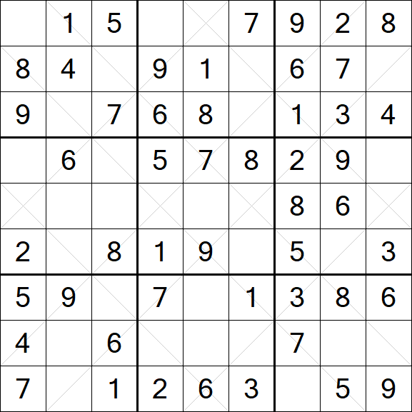 Argyle Sudoku - Einfach