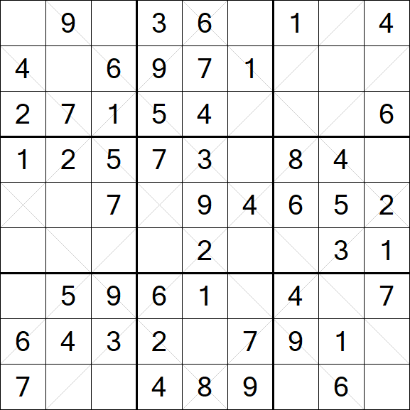 Argyle Sudoku - Fácil