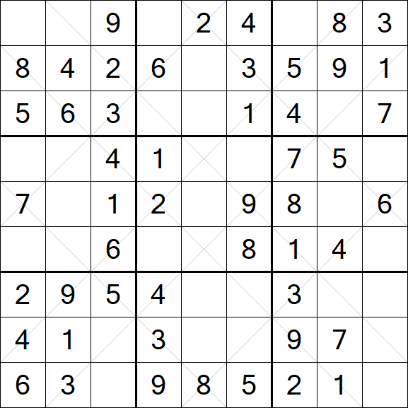 Argyle Sudoku - Fácil