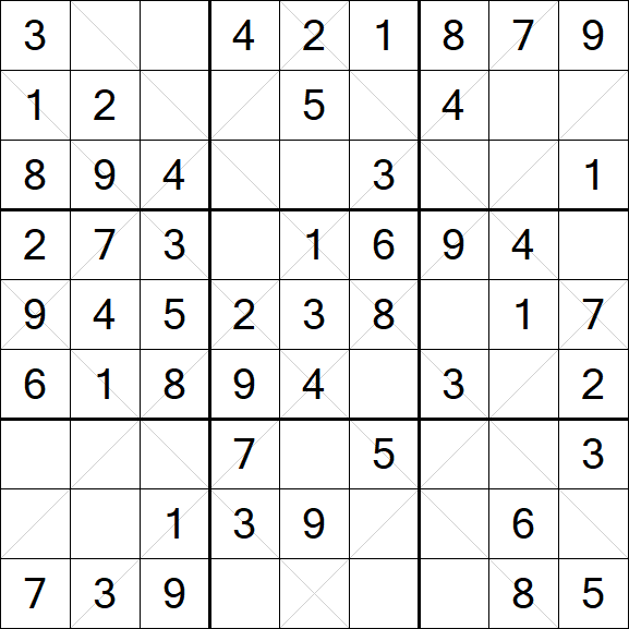 Argyle Sudoku - Fácil