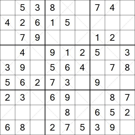 Argyle Sudoku - Fácil