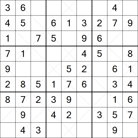 Argyle Sudoku - Fácil