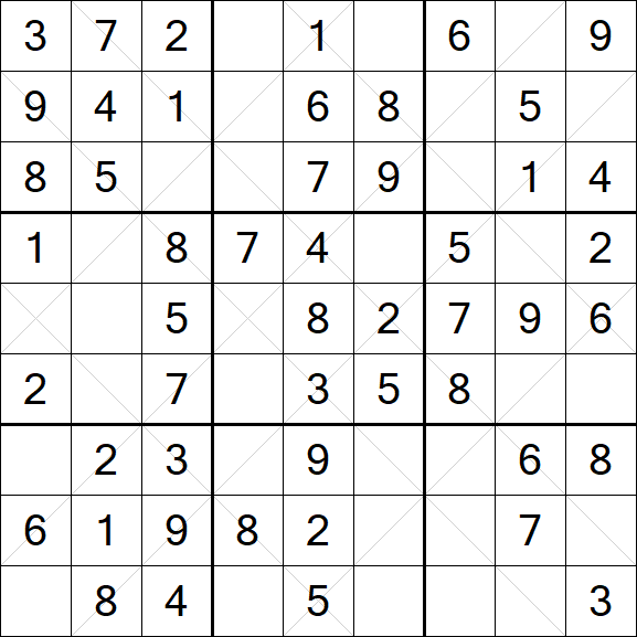 Argyle Sudoku - Easy