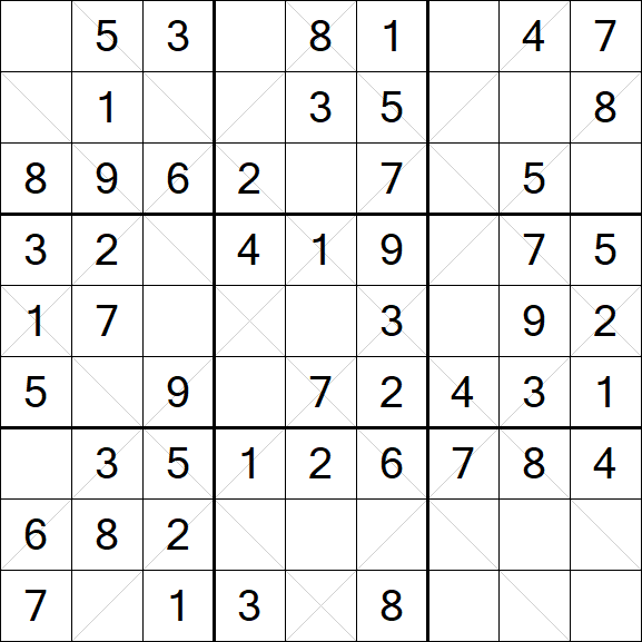 Argyle Sudoku - Fácil