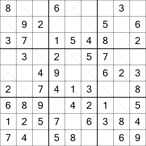 Argyle Sudoku - Easy