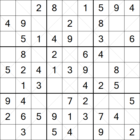 Argyle Sudoku - Easy