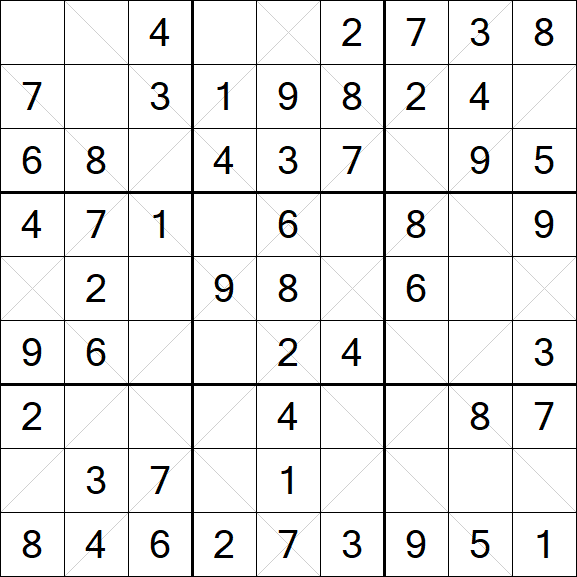 Argyle Sudoku - Easy