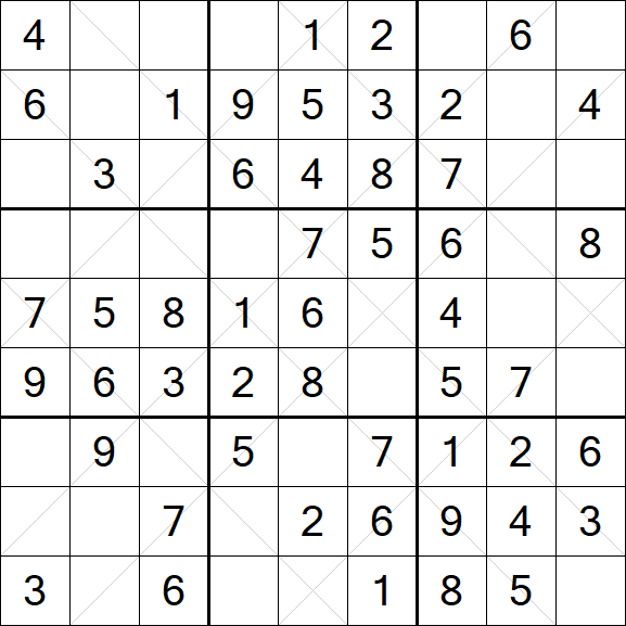 Argyle Sudoku - Easy