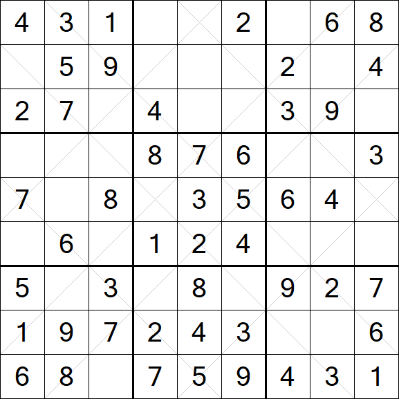 Argyle Sudoku - Fácil