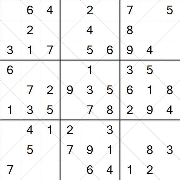 Argyle Sudoku - Einfach