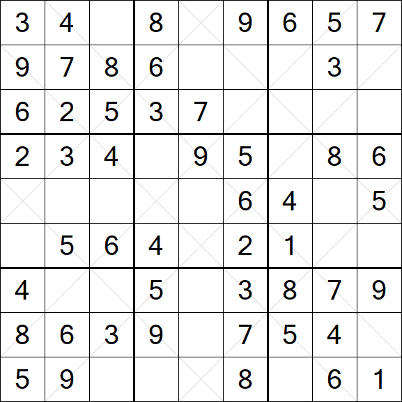 Argyle Sudoku - Einfach