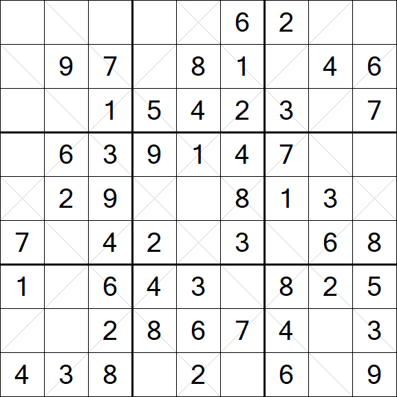 Argyle Sudoku - Einfach