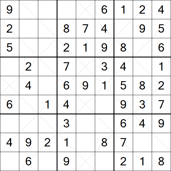 Argyle Sudoku - Einfach