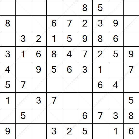 Argyle Sudoku - Einfach