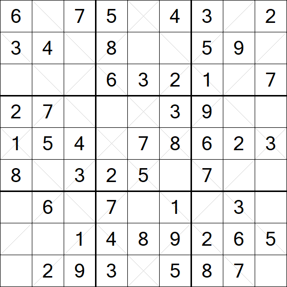 Argyle Sudoku - Einfach