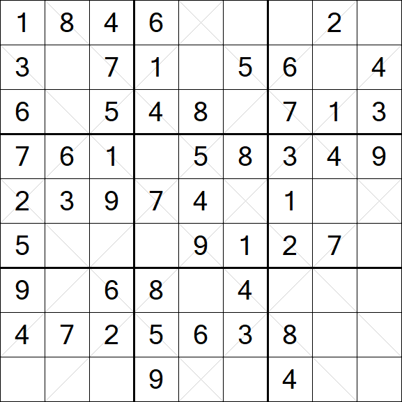 Argyle Sudoku - Einfach