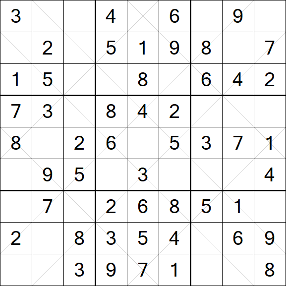 Argyle Sudoku - Einfach