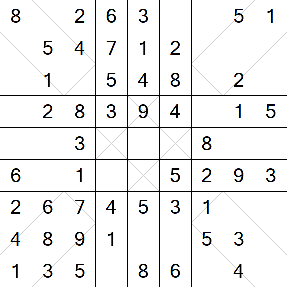 Argyle Sudoku - Easy