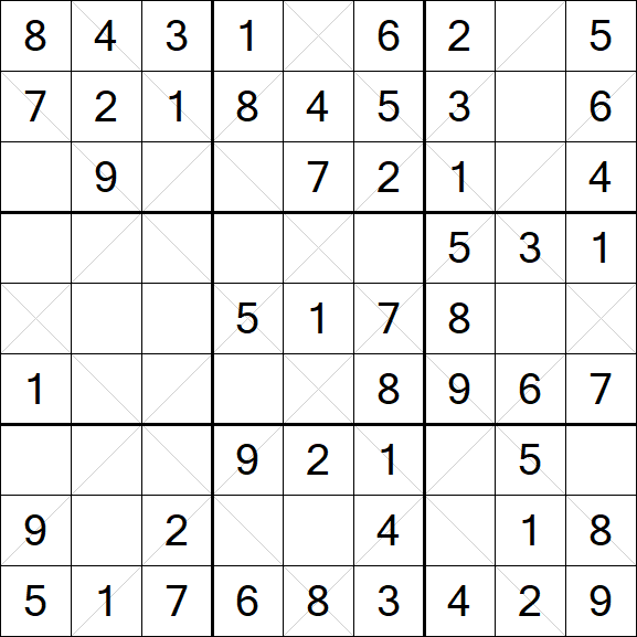 Argyle Sudoku - Easy