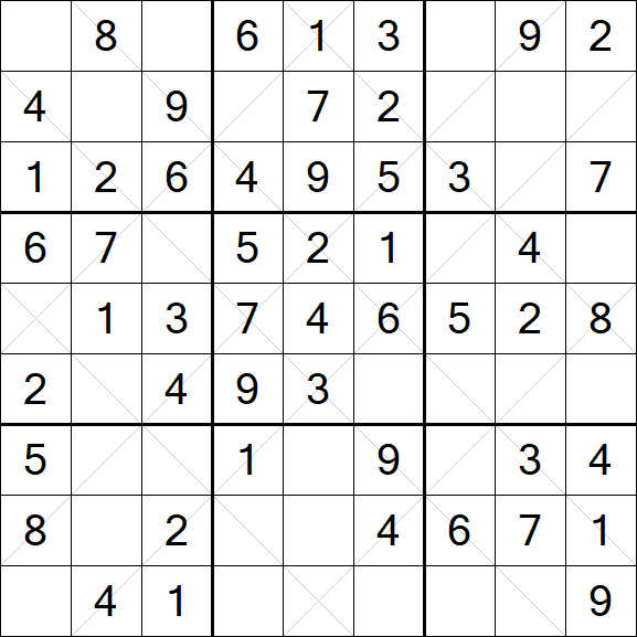 Argyle Sudoku - Easy