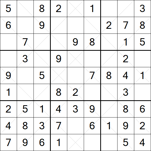 Argyle Sudoku - Fácil