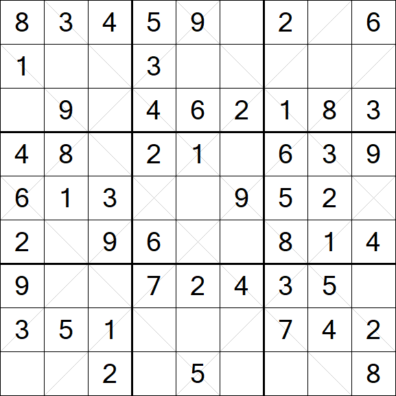 Argyle Sudoku - Easy