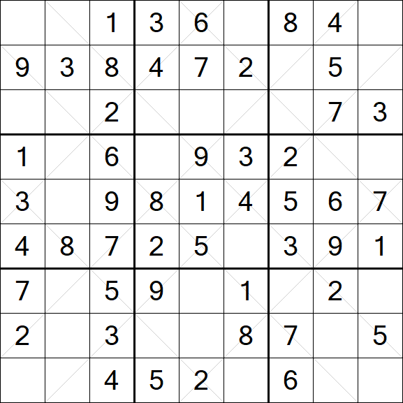 Argyle Sudoku - Easy