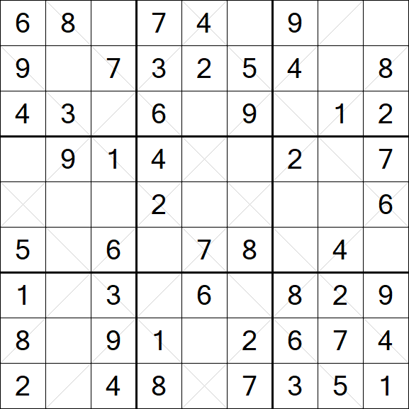 Argyle Sudoku - Easy