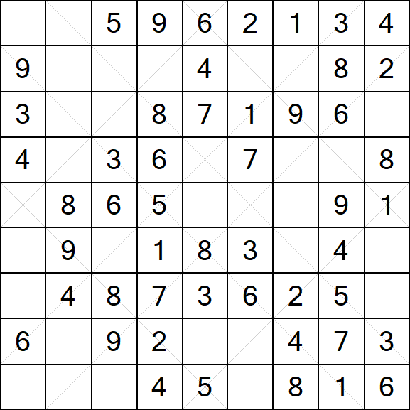 Argyle Sudoku - Easy