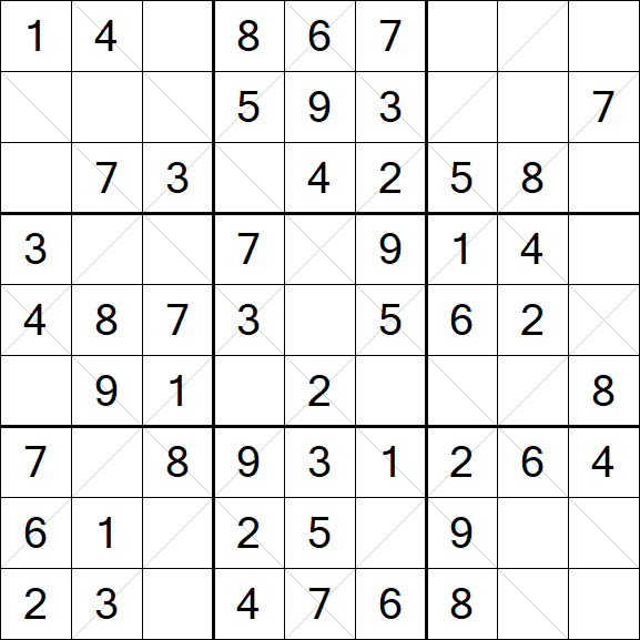 Argyle Sudoku - Easy