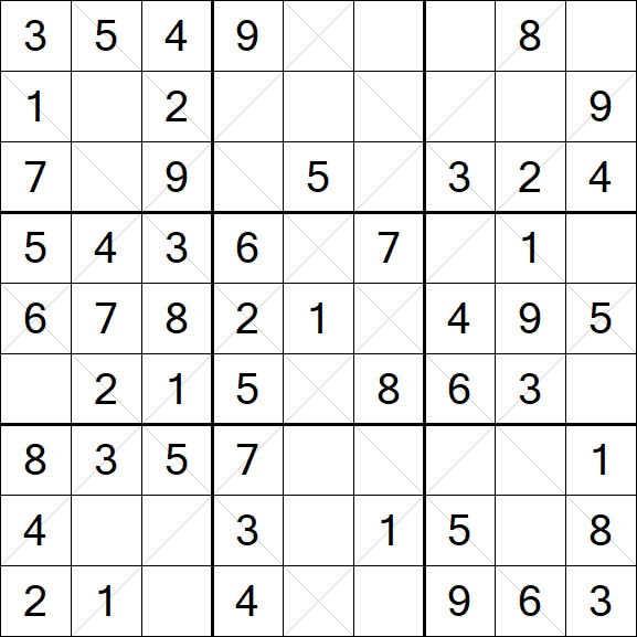 Argyle Sudoku - Easy