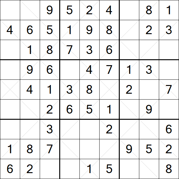 Argyle Sudoku - Easy