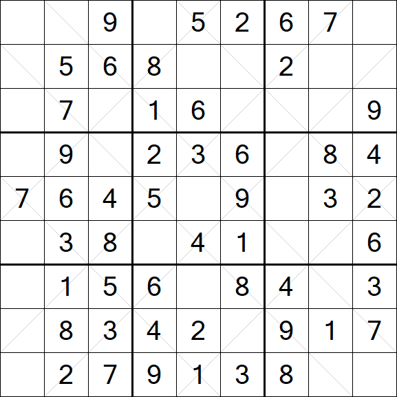 Argyle Sudoku - Fácil