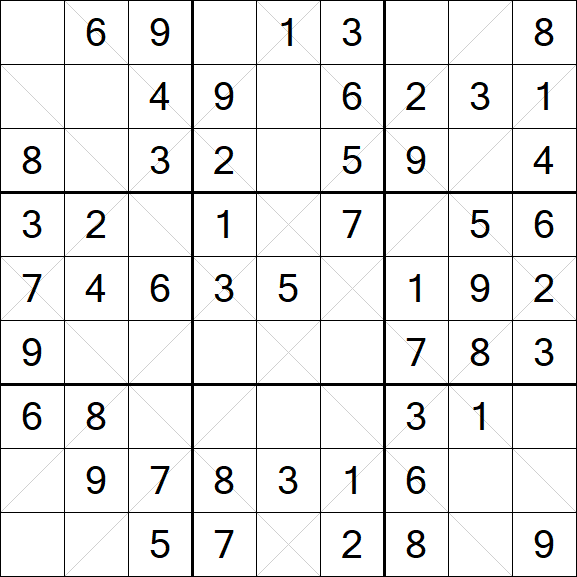 Argyle Sudoku - Easy