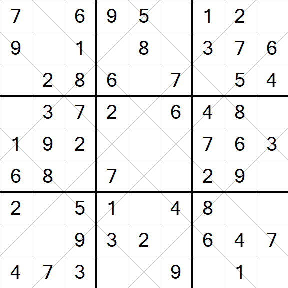 Argyle Sudoku - Easy
