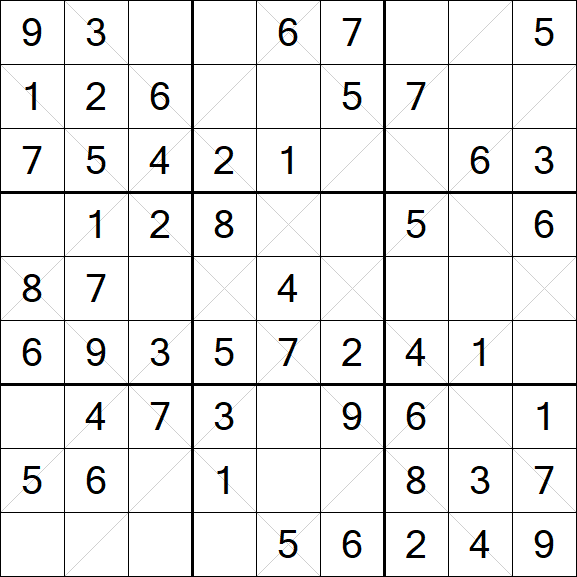 Argyle Sudoku - Easy