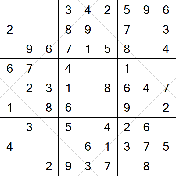 Argyle Sudoku - Easy