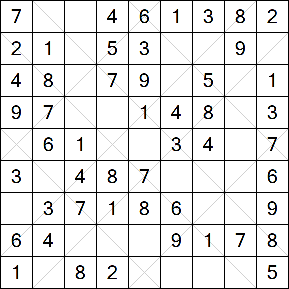 Argyle Sudoku - Easy
