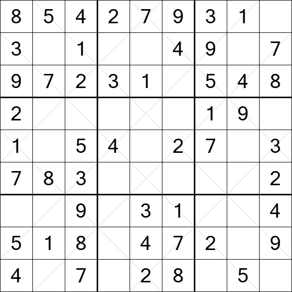 Argyle Sudoku - Easy